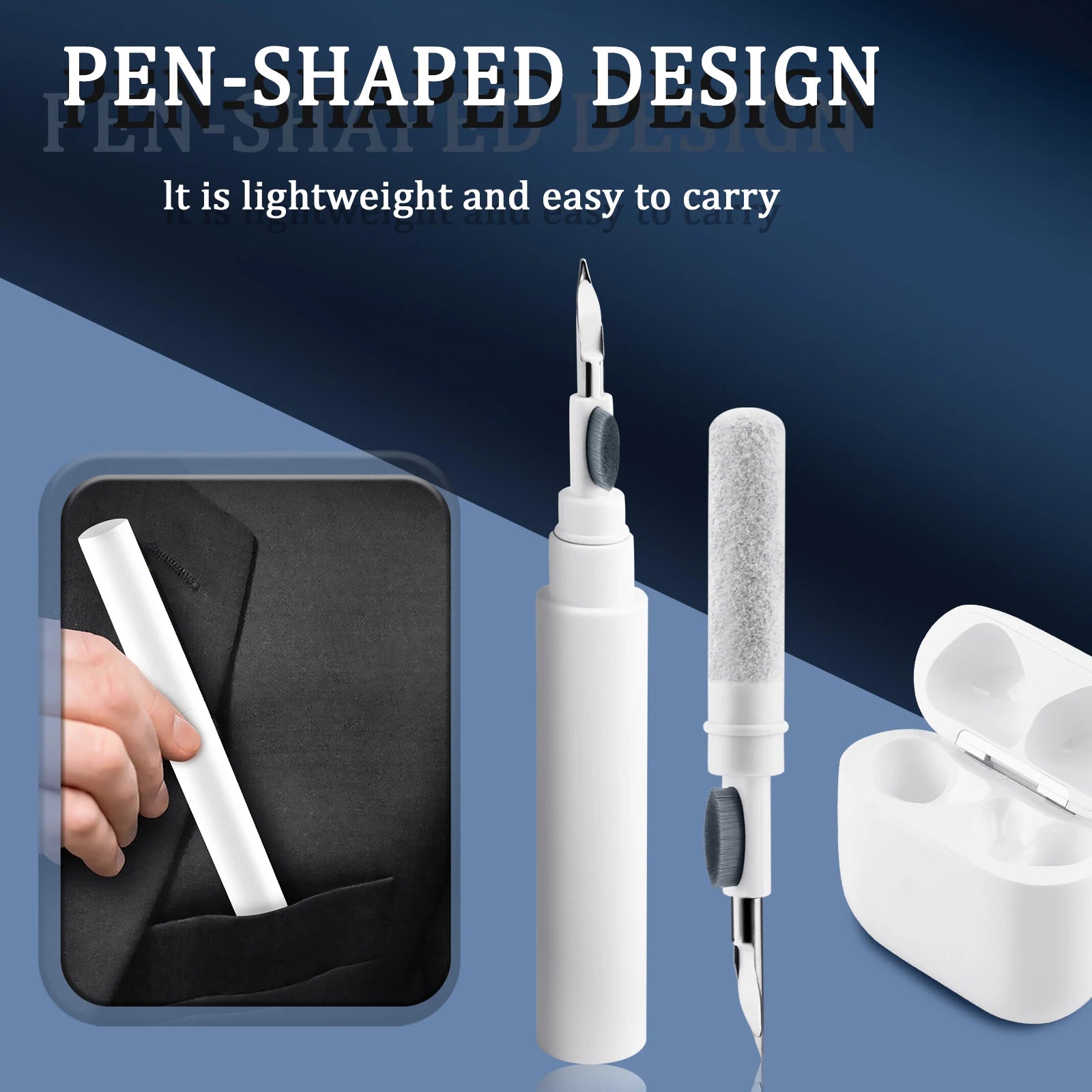 TuneClean 3 in 1 Earbuds and Case Cleaning Tool