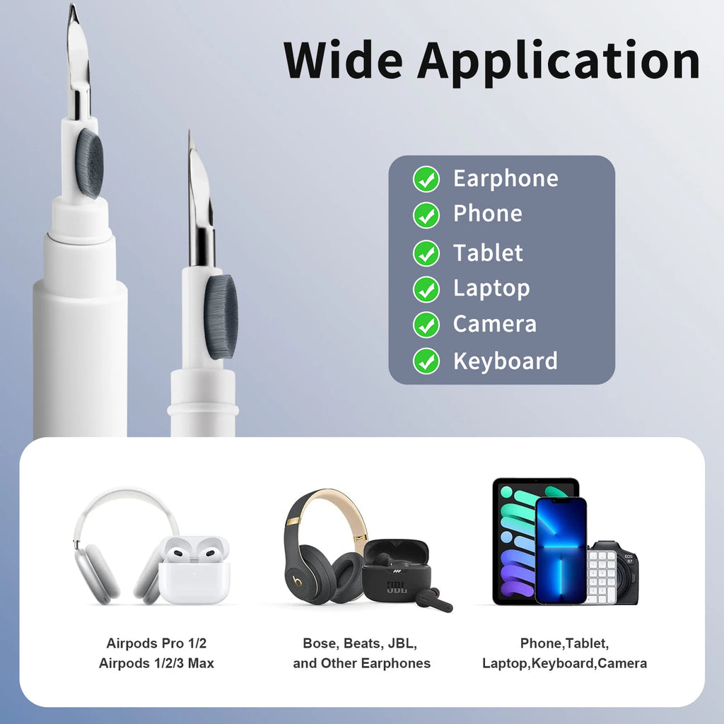 TuneClean 3 in 1 Earbuds and Case Cleaning Tool