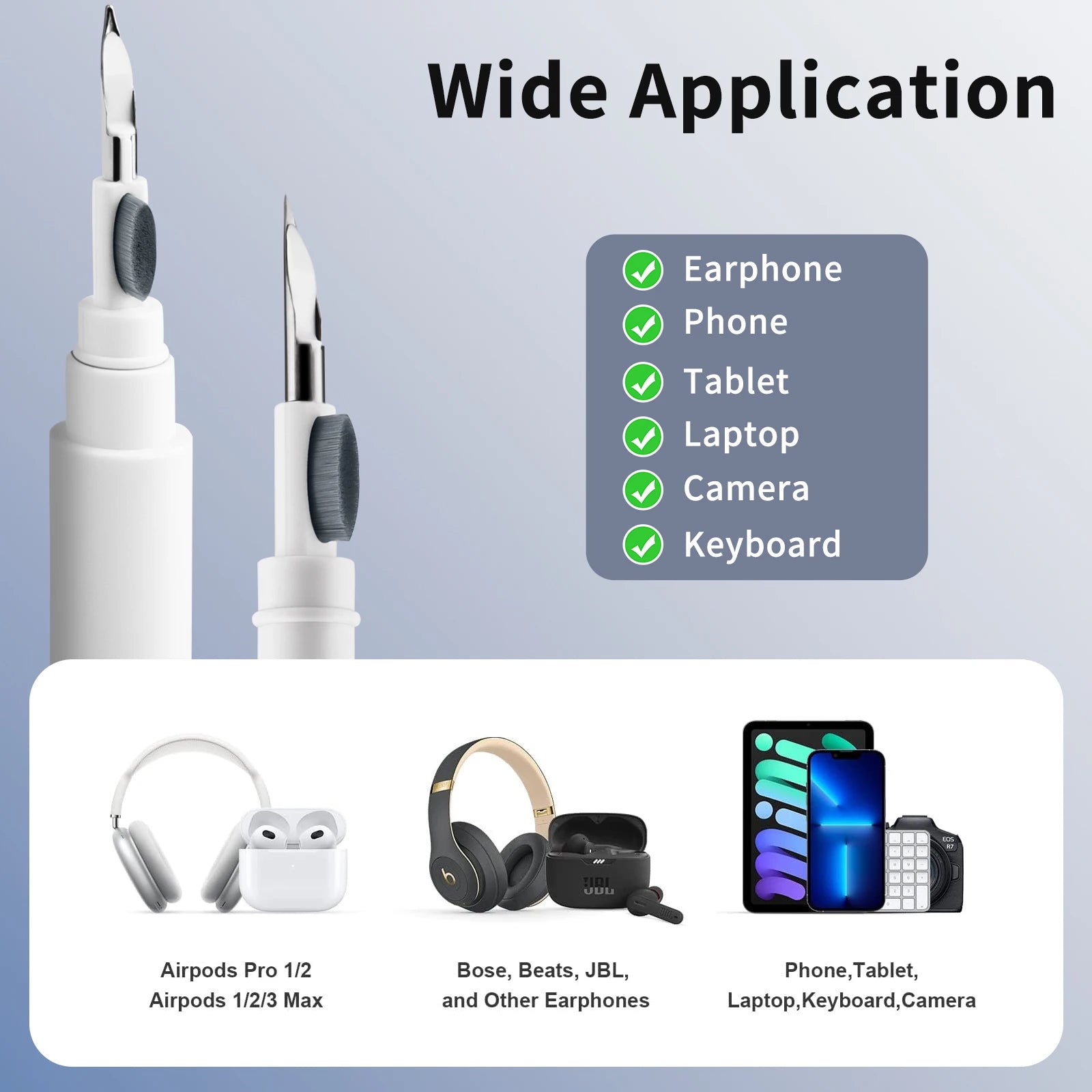 TuneClean 3 in 1 Earbuds and Case Cleaning Tool