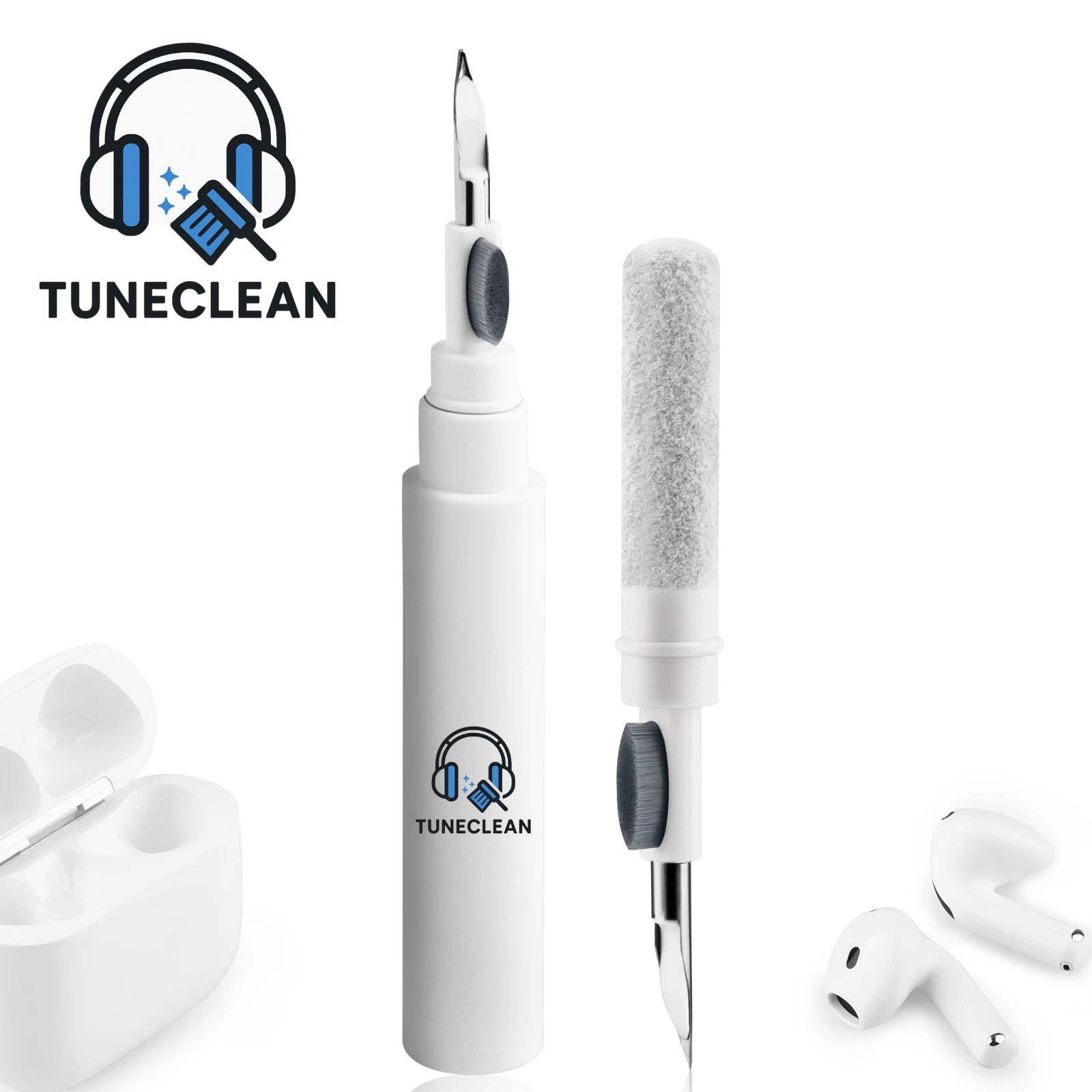 TuneClean 3 in 1 Earbuds and Case Cleaning Tool